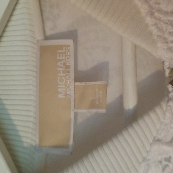 Michael Kors white lace bomber - Picture 2 of 5